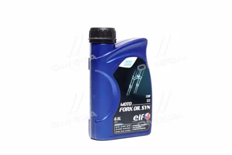 Олива для вилок та амортизаторів MOTO FORK OIL SYN 10W (Каністра 0,5л) ELF 213966
