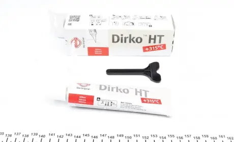 Герметик Dirko силіконовий 70 мл бежевий -60С/+300С ="" ELRING 030793