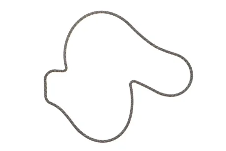 Прокладка, водяний насос VAG 3,0 TFSI 16- ELRING 107.170