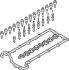 Прокладка кришки клапанів BMW 3 (E46)/5 (E39) 1.8-2.0d (M47) 98-03 (з болтами) ELRING 166.260 (фото 1)