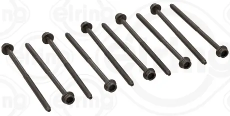 Комплект болтів з головкою системи TORX з чорного металу ELRING 228470