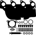 Монтажний комплект, компресор VAG 1,2 TSI CBZA/CBZB/CBZC 09- ELRING 299.681 (фото 1)