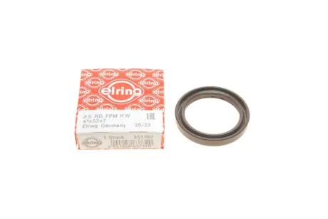 Сальник колінвалу (передній) Hyundai Accent/Elantra/Kia Cee\'d/Sportage 1.1D-1.7D 05- (41x53x7) ELRING 351.180