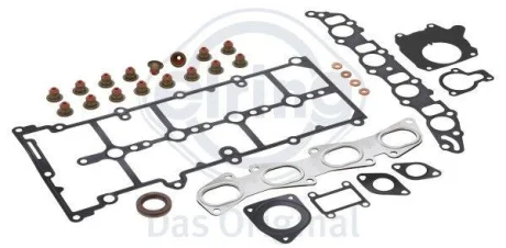 Комплект прокладок двигуна (верх) ALFA ROMEO 147, 156, 159, GT CADILLAC BLS FIAT BRAVO II, CROMA, STILO OPEL ASTRA H, ASTRA H GTC, ASTRA H/KOMBI, SIGNUM, VECTRA C, VECTRA C GTS 1.9D 11.02- EL491980 ELRING 491980