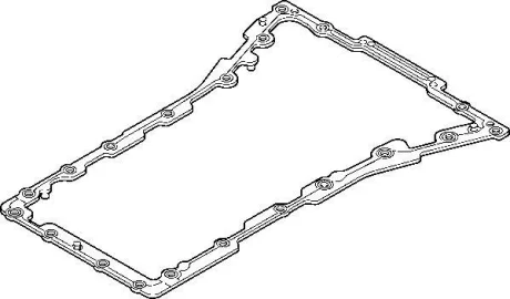 Прокладка, масляний піддон LAND ROVER 2,5 Td5 10P/14P/15P/16P ELRING 582.810