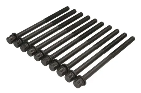 Болти головки (к-кт 10шт.) Hyundai Tucson/Santa Fe/Kia Cee\'d/Cerato1.5D/2.0D 01- (M12x184mm) ELRING 912.370