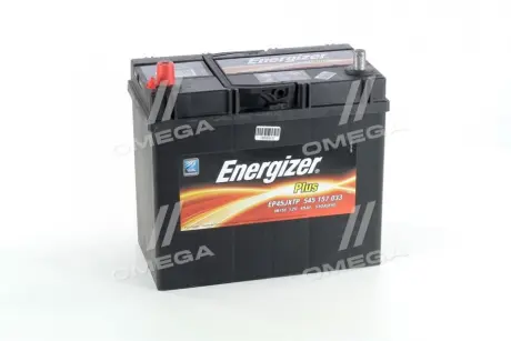 Аккумулятор 45Ah-12v Plus (238х129х227), L, EN330 Азия тонк. клемма Energizer 545 157 033