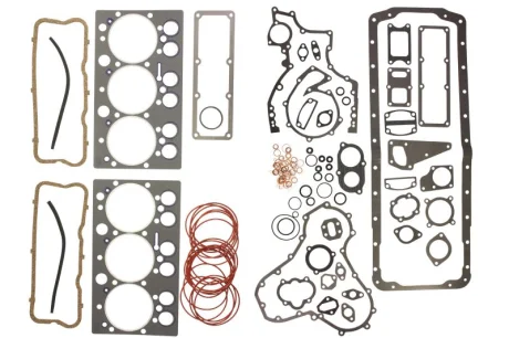Повний комплект прокладок двигуна SISU 620D, CASE IH 140 MASSEY FERGUSON 3600, 3670, 3690, 8140, 8150, 8160, 8170, 8180, 8240, 8240 XTRA, 8250, 8250 XTRA, 8260, 8260 XTRA, 8270, 8270 XTRA ENGITECH ENT000066