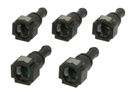 (EN) Cable quick-coupler (просте дюйм., без ущільнюючого кільця (EN) tekalan, діаметр патрубка: 7,89мм, ID 7,5 7,5мм, ціна за 5шт) ENGITECH ENT250100
