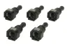 (EN) Cable quick-coupler (просте метричне, гума без ущільнюючого кільця, діаметр патрубка: 8мм, ID 7,5 7,5мм, ціна за 5шт) ENGITECH ENT250104 (фото 1)