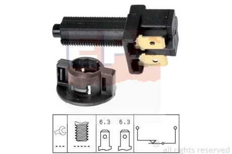 Датчик педалі гальма Ford Transit 2.0-2.5 TD 91-06 EPS 1.810.041