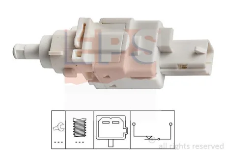 Датчик педалі гальма Fiat Ducato/Citroen Jumper 2.0-2.8HDi 02- (2 конт.) EPS 1.810.179