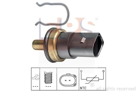 Датчик температури охолоджуючої рідини VW T5/Crafter 2.0TSI/2.5TDI 03- EPS 1.830.278