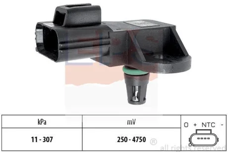 Датчик тиску наддува Ford Transit 2.2/2.4/3.2TDCi/Peugeot Boxer 2.2HDi 06- EPS 1.993.205