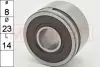 Підшипник B8-85D Ball Bearing (23x8x14) ERA 218005 (фото 1)