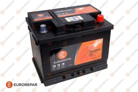 Акумулятор автомобільний 60Ah 540A R+ EUROREPAR 1609232680