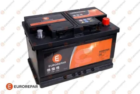 Акумулятор 12В 72Аг 680А (EN) R+ EUROREPAR 1609232980