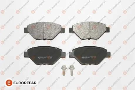 Колодки гальмівні дискові (комплект 4 шт) EUROREPAR 1617269980