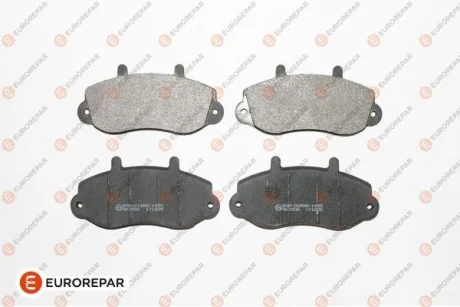 Гальмівні колодки пер. Master/Movano 98- (R15) EUROREPAR 1617279280