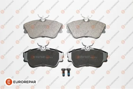 Колодки гальмівні дискові (комплект 4 шт.).)) EUROREPAR 1617282180
