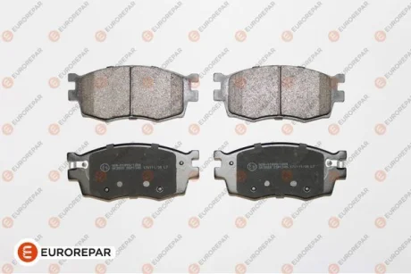 Гальмівні колодки пер. Hyundai Accent/Kia Rio 05- (mando) EUROREPAR 1617285580