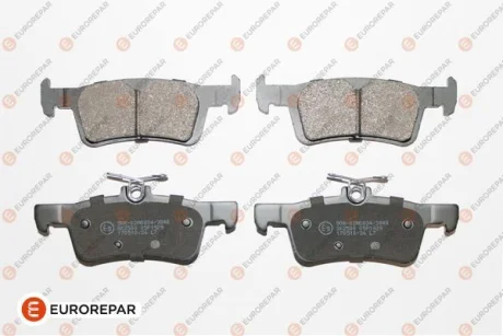 Гальмівні колодки зад. PEUGEOT 308 1.2-2.0 13- (ATE) EUROREPAR 1619791380