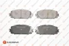 Гальмівні колодки пер. Prius 08- EUROREPAR 1623055780 (фото 1)