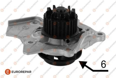 Водяний насос T5/A4/A6/A8/Octavia/Superb/Golf VI/Passat 1.8/2.0 TFSI 08- EUROREPAR 1623118180