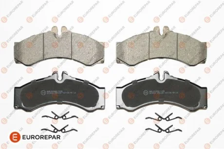 Колодки гальмівні дискові (комплект 4 шт) EUROREPAR 1639372080