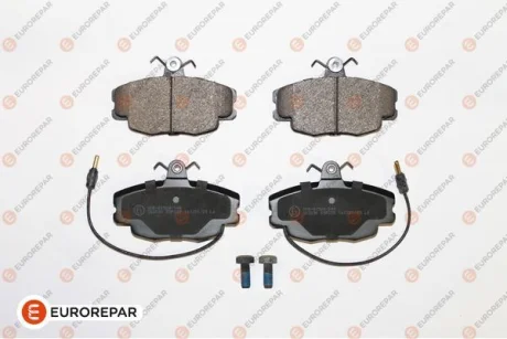 Колодки гальмівні дискові (комплект 4 шт) EUROREPAR 1639378780