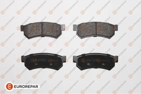 КОЛОДКИ ГАЛЬМІВНІ ЗАДНІ EUROREPAR 1639379580