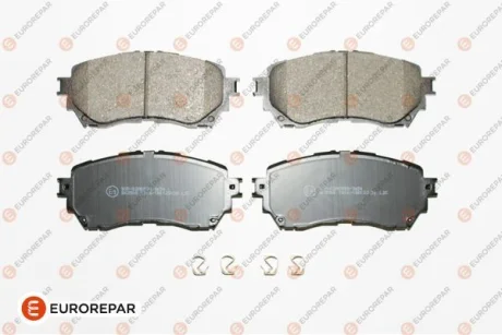 Колодки тормозные дисковые. EUROREPAR 1639382280