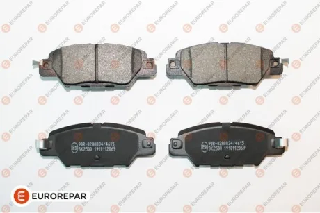 Гальмівні колодки зад. Mazda CX5 2.0-2.5 12- EUROREPAR 1675995980