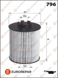 Фільтр оливний EUROREPAR E149188