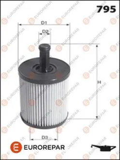 Фільтр оливний EUROREPAR E149200