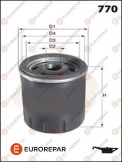 Фільтр оливний EUROREPAR E149241