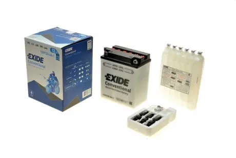Акумулятор Стандарт [12B] 12 Ah| 134x80x160 (ДхШхВ) EXIDE 12N12A-4A-1