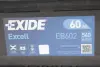 Акумулятор 60Ah-12v EXCELL(242х175х175),R,EN540 EXIDE EB602 (фото 4)