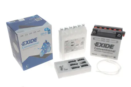 Акумулятор Стандарт [12B] 9 Ah| 135x75x139 (ДхШхВ) EXIDE EB9-B