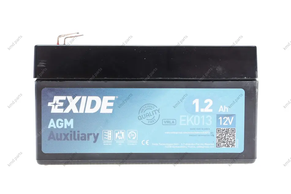 Стартерна батарея (акумулятор) EXIDE EK013 (фото 1)