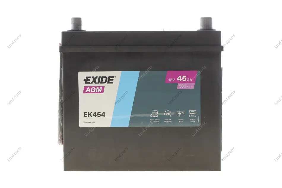 Стартерна батарея (акумулятор) EXIDE EK454 (фото 1)
