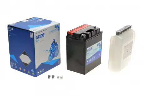 Акумулятор AGM [12B] 12 Ah| 134x89x164 (ДхШхВ) CCA 210 EXIDE ETX14AH-BS