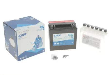 Акумулятор AGM [12B] 12 Ah| 150x87x145 (ДхШхВ) CCA 200 EXIDE ETX14-BS