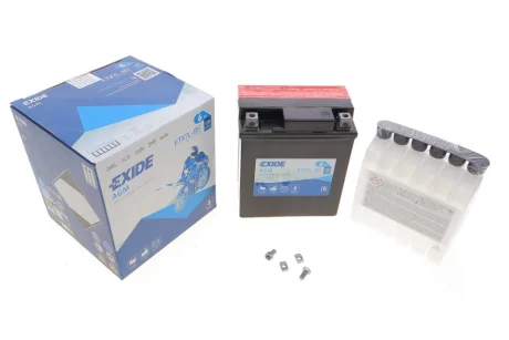 Фото - акумуляторна батарея 6Ah/100A (113x70x130/+R/B0) (AGM) (мото) (сухозаряджений) EXIDE ETX7L-BS Акумуляторна батарея 6Ah/100A (113x70x130/+R/B0) (AGM) (мото) (сухозаряджений) EXIDE ETX7L-BS