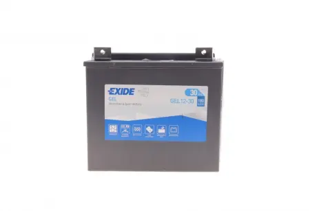 Акумулятор 30Ah-12v GEL (197х132х186),L,EN180 гелевий EXIDE GEL12-30