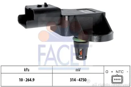 Датчик тиску повітря FACET 10.3137