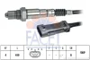 Датчик кислорода (лямбда-зонд) Renault Duster (11-), Megane II (03-) K4M 1.6 16V FACET 108281 (фото 1)