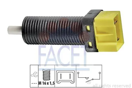Датчик стоп-сигналу Renault Laguna (93-) (7.1134) Facet FACET 71134
