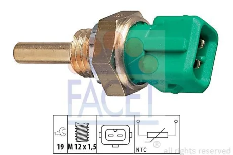 Датчик температури FACET 7.3147