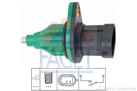 Датчик заднього ходу Master/Movano 98-/Laguna 01- (7.6151) FACET 76151